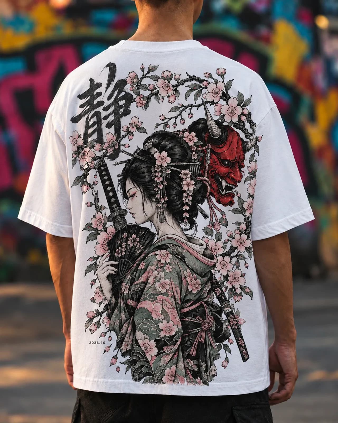 Camiseta Oversize (SEI 静) – Tela Pesada 230g
