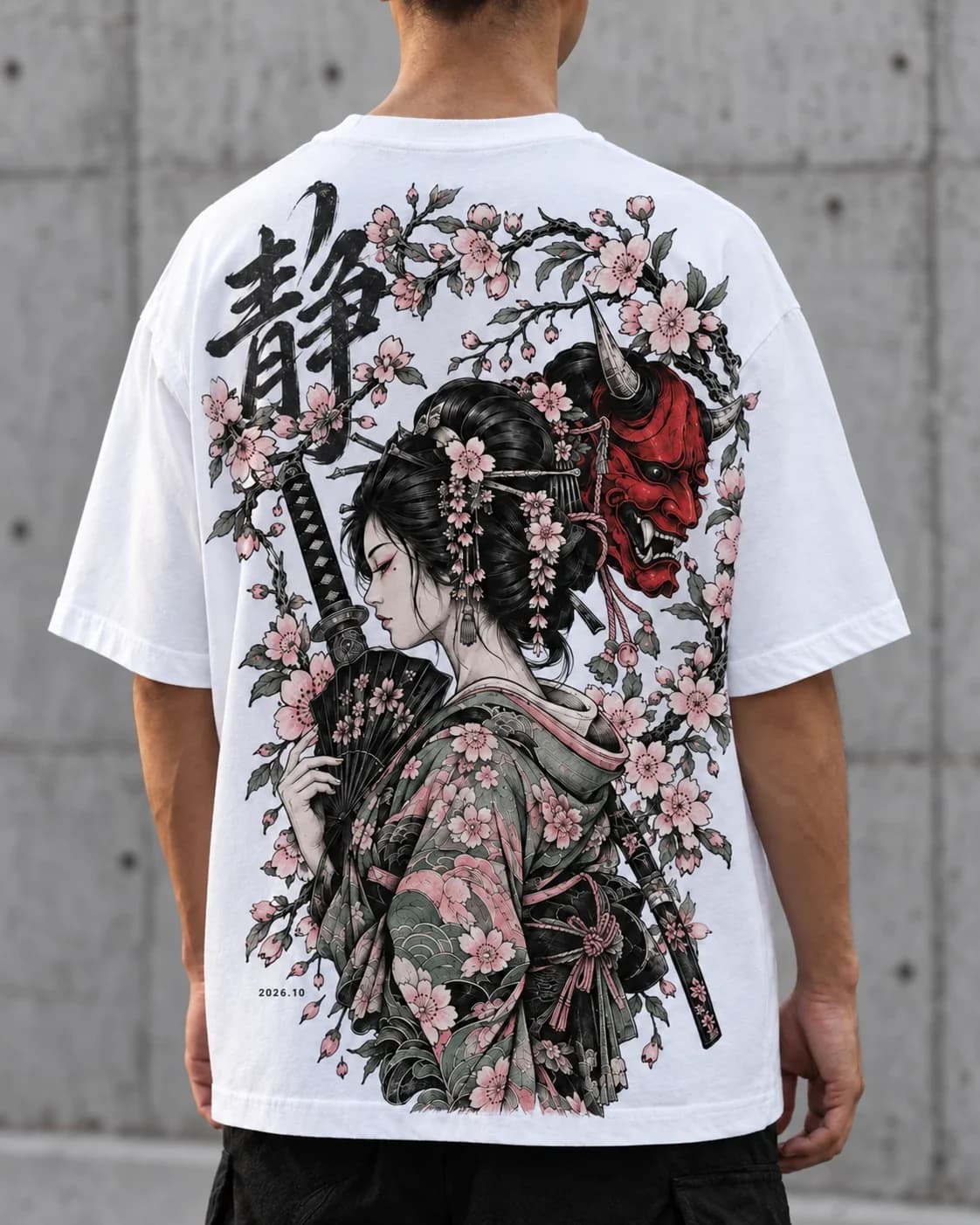 Camiseta Oversize (SEI 静) – Tela Pesada 230g