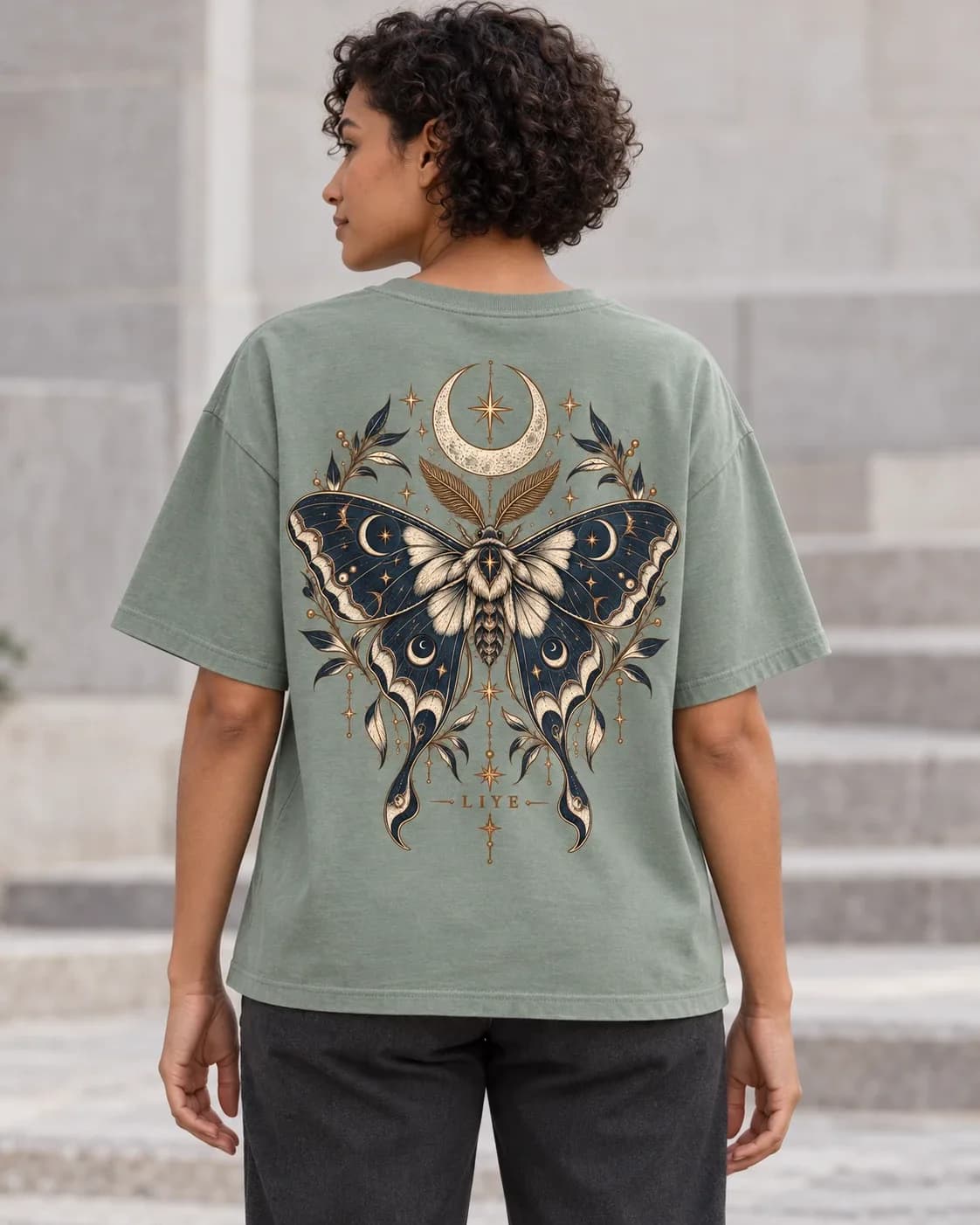 Camiseta Boxy Fit (NOCTURNA)